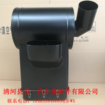 陕汽德龙F3000空气滤芯总成德龙F2000空气滤清器沙漠滤改装油滤