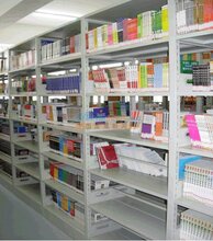 厂家直销内蒙古图书架双面钢制书架价格学校图书架定做图片