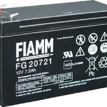 FIAMM意大利非凡蓄电池12V7AH（FG20721）通信UPS消防等设备
