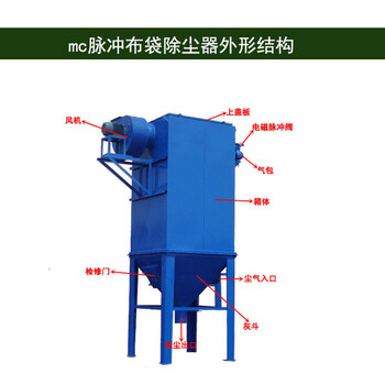 石膏粉厂单机脉冲除尘器批发