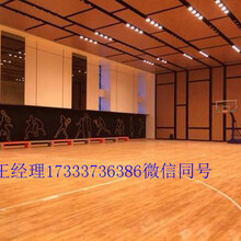 选择专业的篮球体育馆运动木地板性能就是不一图片