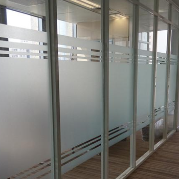 办公室磨砂膜写字楼隐私玻璃膜居家隔热玻璃贴膜