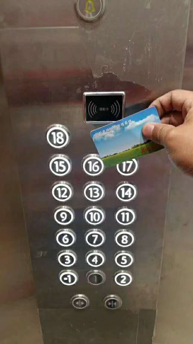 智能电梯刷卡机三方五方对讲指纹密码一体机