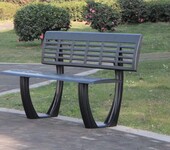 新款铸铝休闲椅创意金属座椅户外景观长椅公园椅