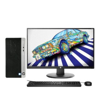 惠普台式电脑480G5I5-8500/16G/1T/DVDRW/R74302G显/23.8寸显示器