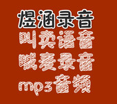 河南许昌特色芝麻糖广告录音叫卖mp3音频制作