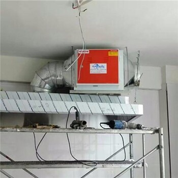 厨房排油烟净化器安装及通风管道制作工程