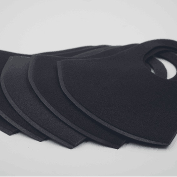 同款防雾霾防尘黑色水洗定制LOGO立体海绵版时尚日版口罩