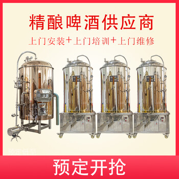 郑州大帝科技500L一体化精酿自酿啤酒设备厂家