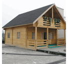 重庆园林景观木屋户外独立木屋别墅木屋木房子厂家效果图款式房子