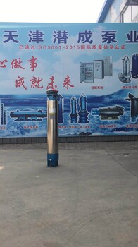 天津潜成泵业250QJ80-160-55KW大功率深井泵现货供应