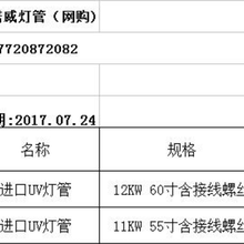 美国海诺威uv灯12Kw固化灯图片