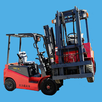 龍力德2噸電動(dòng)叉車(chē)帶側(cè)移靜音型CPD-20T自動(dòng)擋叉車(chē)免維護(hù)