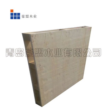 城陽生產(chǎn)膠合板木托盤木卡板四面進(jìn)叉出口免熏蒸質(zhì)量
