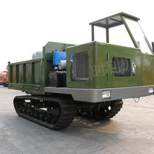 阜新490单履带运输车戈壁运输木材自卸车