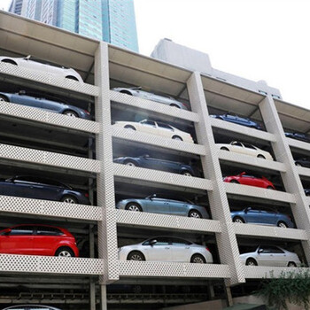 广东深圳回收两层升降横移立体车库智能平移停车设备