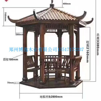 防腐木工程施工安装郑州博逸木业厂防腐木材料供应批发