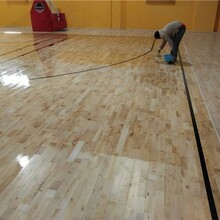 枫木柞木木地板体育运动木地板乒乓球室健身房舞蹈室木地板直营图片