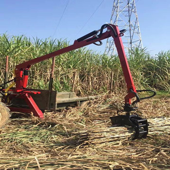 柳州桂林农用车改装抓甘蔗机拖拉机改装抓甘蔗机抓木机