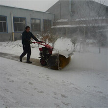 新疆和田小型清雪机电启动路面扫雪机安全可靠
