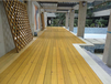 深圳厂家定制安装防腐木地板，户外木地板