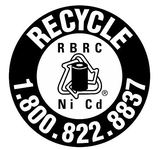 镍镉电池，镍氢电池，锂离子电池，小型密封式的铅电池，美加电池回收RBRC认证