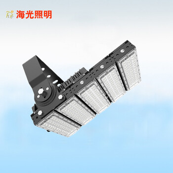 新款鰭片散熱黑色大功率高亮高空照明LED塔吊燈高桿燈投光燈工礦燈高棚燈