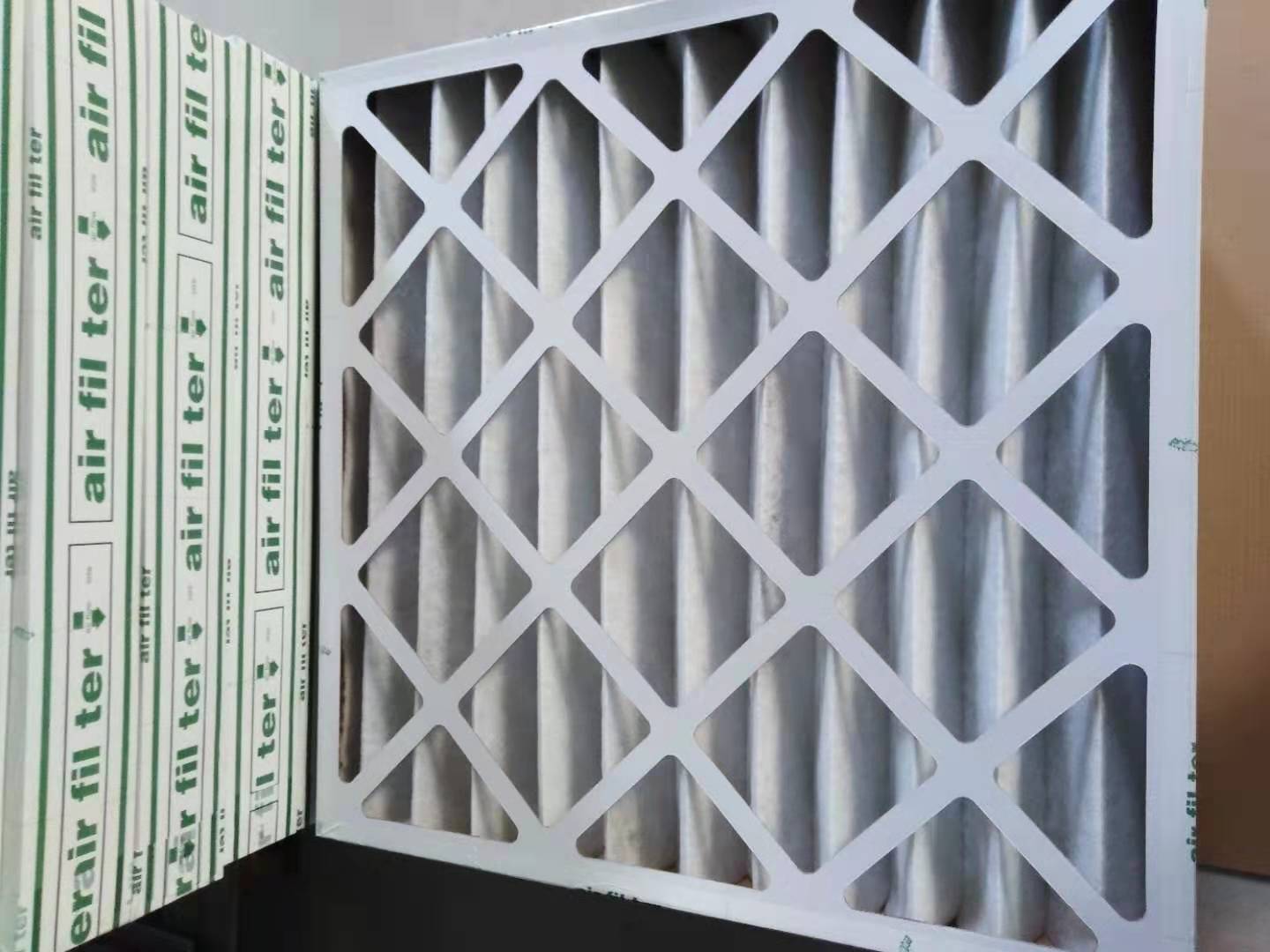 初效板式纸框空气过滤器北京厂家（G4）