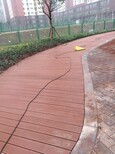 重庆木塑厂家塑木地板，14023mm实心大量现货图片4