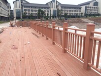 重庆木塑厂家塑木地板，14023mm实心大量现货图片2