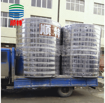 荆门地区顺特不锈钢水箱8吨圆柱形保温水箱