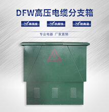 厂家直销DFW高压电缆分支箱高压环网柜户外箱式开闭所图片