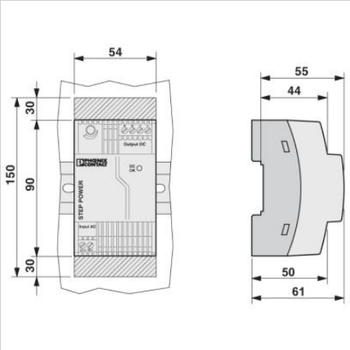 德国原装进口菲尼克斯电源-STEP-PS/1AC/24DC/1.75-2868648