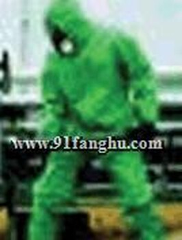 HONEYWELL霍尼韦尔PVC防护服,液体防护服，绿色PVC带衬化学防护服