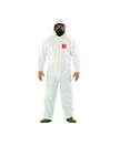 连体防护服，标准型带帽防护服/净化处理防护服-低毒化学品防护服