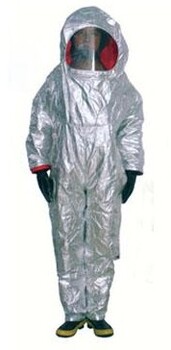防火防化服A級隔熱防化服氣密型防火防護(hù)服化學(xué)防護(hù)服
