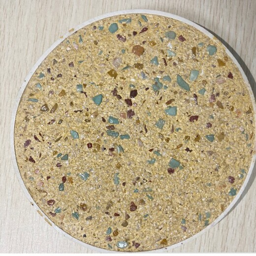 天津河西砾石聚合物洗砂艺术地坪厚度及相应造价