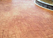 阿拉善盟景区建设彩色混凝土艺术地坪仿木纹压花地坪应用