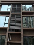 西安锌钢百叶窗，西安百叶空调护栏，西安新型防盗网，铝合金百叶
