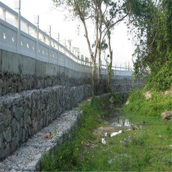 河道生态铅丝石笼网箱防洪电焊生态格网