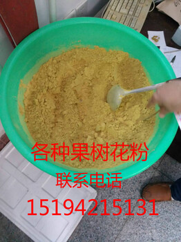 梨花粉，蘋(píng)果花粉，櫻桃花粉，獼猴桃花粉，桃子花粉，各種果樹(shù)花粉