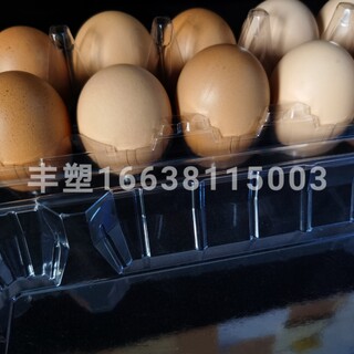 透明鸡蛋托，10枚中号鸡蛋托，透明鸡蛋盒，十枚蛋托图片5