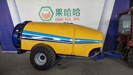 果哈哈3吨王拖拉机牵引式果园风送打药机果园风送喷雾机图片3