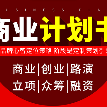 广东省深圳市代写项目可行性研究报告/ppt设计