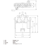 中号汽车插片保险丝座FY-02大量库存，价格实惠图片2