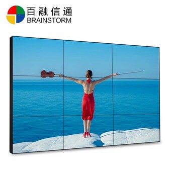 湖南液晶拼接屏项目，商场门店新品广告展示大屏幕
