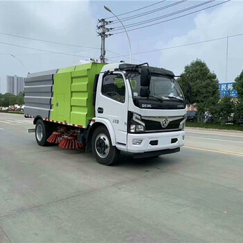 东风扫路车道路扫路车,程力洗扫车国六配置