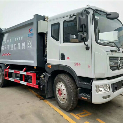 东风钩臂垃圾车,东风D9厨余垃圾车