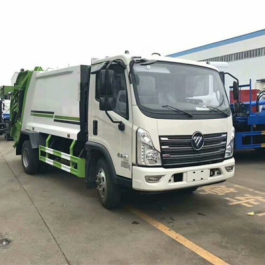 后雙橋壓縮式垃圾車