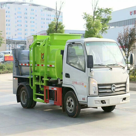 18噸掛桶式垃圾車4方掛桶壓宿垃圾車